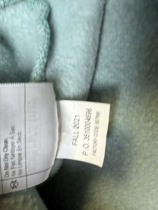 Carhartt Women’s Clarksburg Hoodie Medium Jade Heather Sleeve Logo EUC - Picture 6 of 9